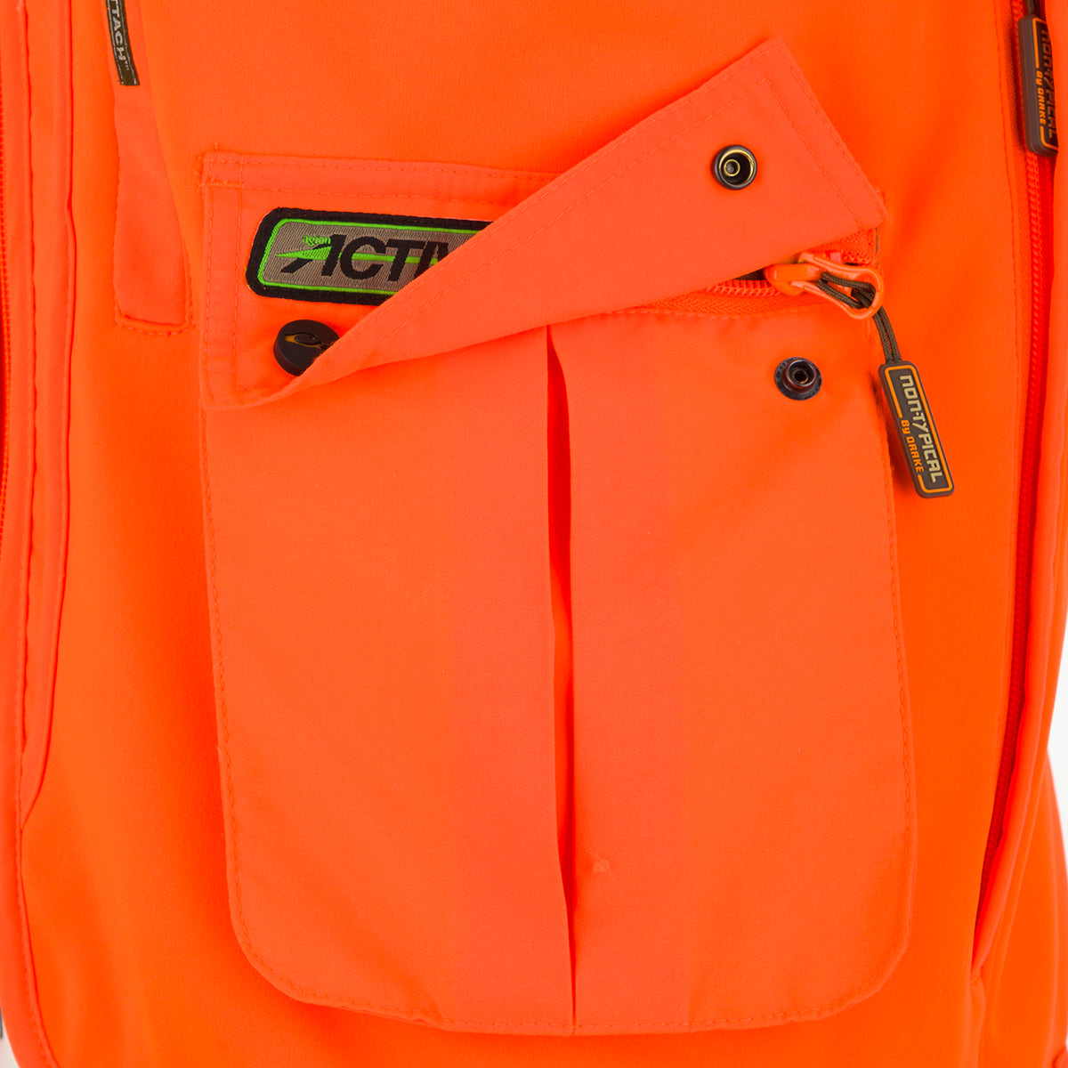 Youth Blaze Orange Hunting Vest with Scent Control Technology - High Visibility Safety Gear for Deer Hunting & Outdoor Adventures