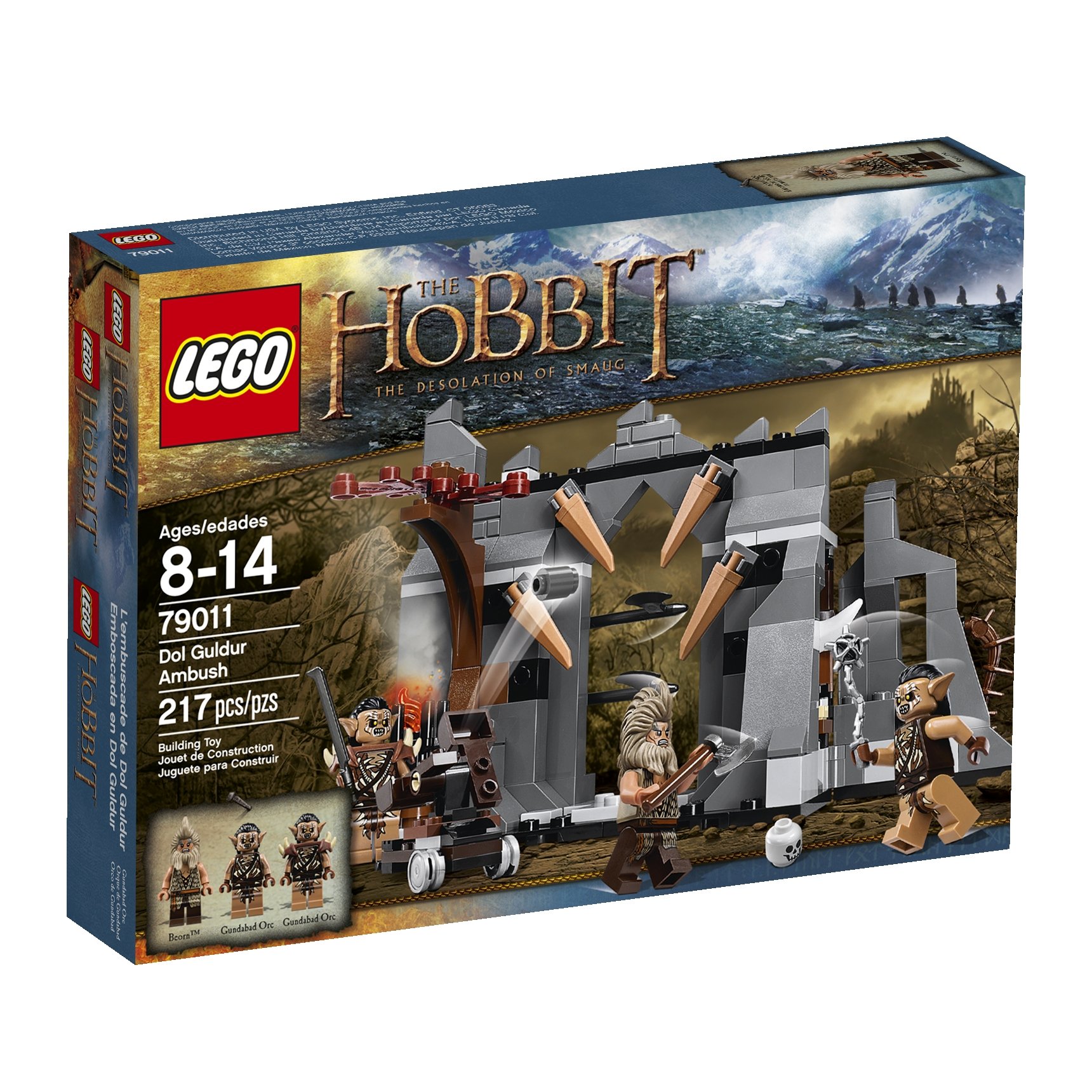 LEGO Lord of The Rings 79011 Dol Guldur Ambush Building Kit - 473 Pieces, Collectible Middle-earth Set for Kids & Adults, Perfect for Role Play & Display