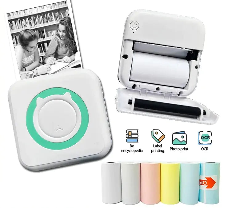 ThermoWireless PrintQuery - Wireless Thermal Printer for Receipts, Labels & Barcodes | Perfect for Retail, Shipping & Home Office Use
