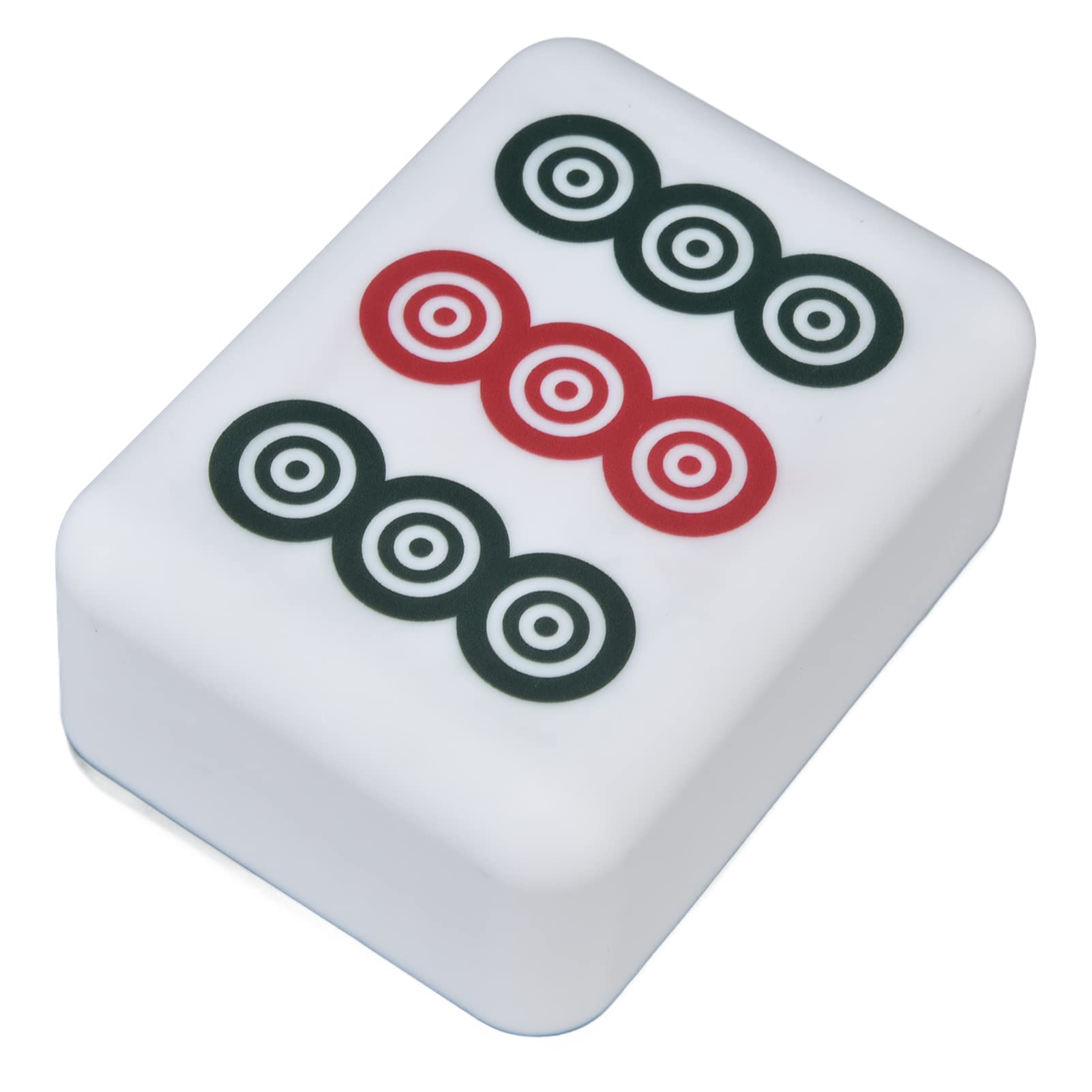 USB Rechargeable Mahjong LED Night Light - ABS White & Warm Light for Bedroom, Nursery, or Game Room | Perfect for Mahjong Lovers & Home Decor