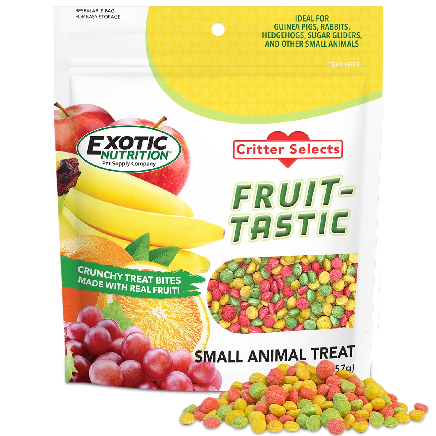 Fruit Tastic Treat - Delicious Dried Fruit Snacks for Kids & Adults | Healthy On-the-Go Snacking, Lunch Box Treats & Party Favors
