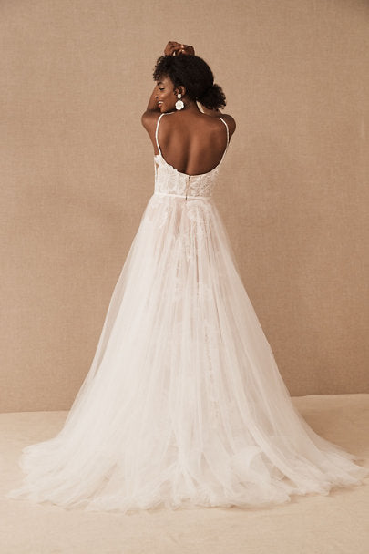 Wtoo by Watters Lizbeth Wedding Gown - Elegant Lace Bridal Dress for Church Ceremony & Formal Reception