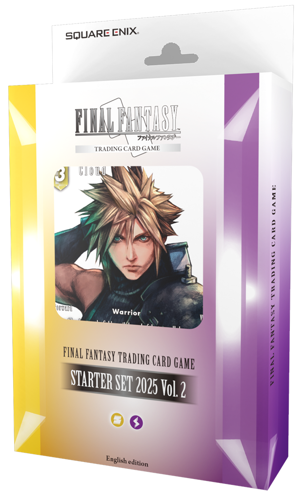 Final Fantasy TCG Starter Set 2025 Vol. 2 - Trading Card Game Deck for Collectors & Players | Perfect for Battles, Tournaments & Game Nights
