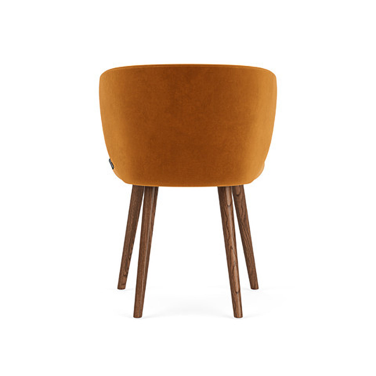 Ellie Velvet Dining Chair - Upholstered Modern Accent Chair for Kitchen, Dining Room & Home Decor - Soft & Comfortable Seating for Entertaining & Relaxing