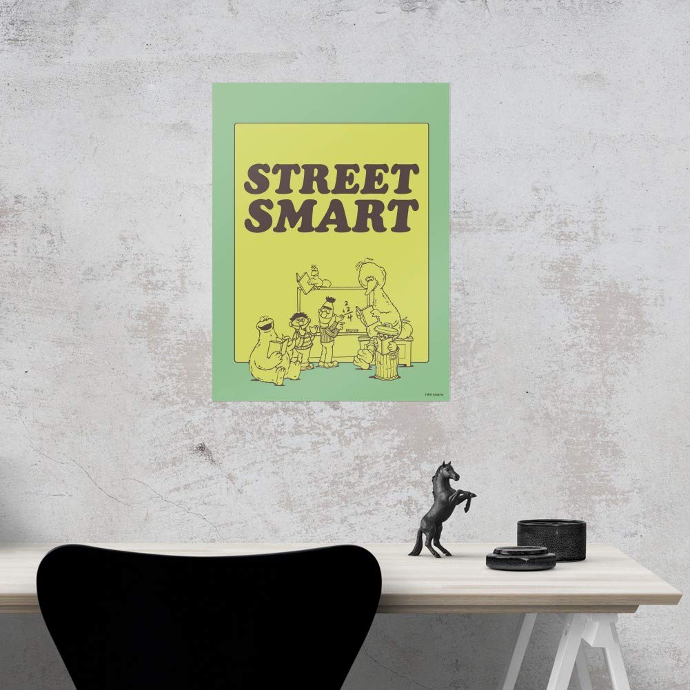 Sesame Street Themed Smart Home & Office Sign - Custom Graphics & More - Perfect for Kids' Rooms, Playrooms, and Workspaces