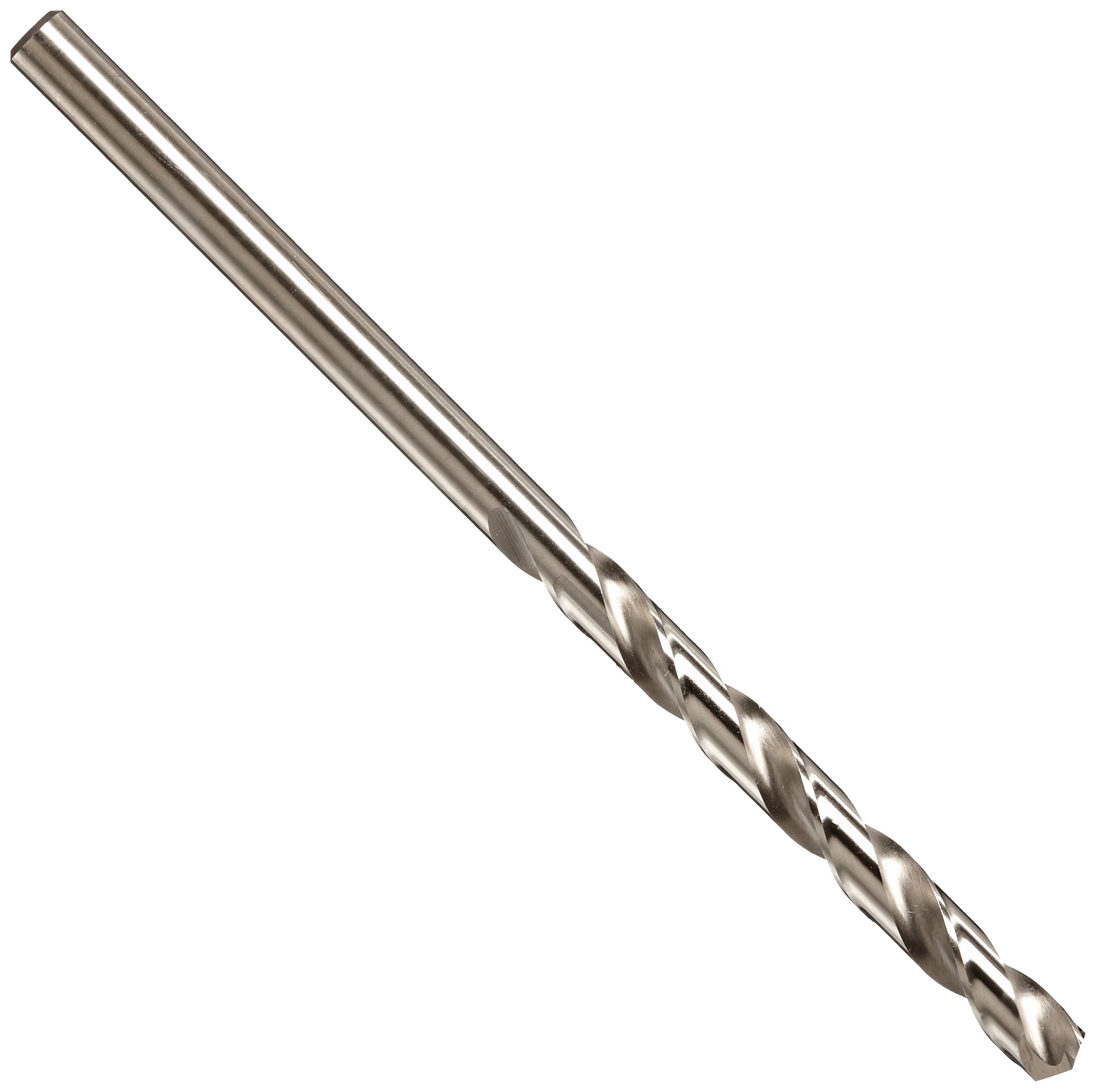 YG-1 D1601 High Speed Steel Split Point Aircraft Extension Drill Bit - Straight Shank, Slow Spiral, 135° Point, 5/16