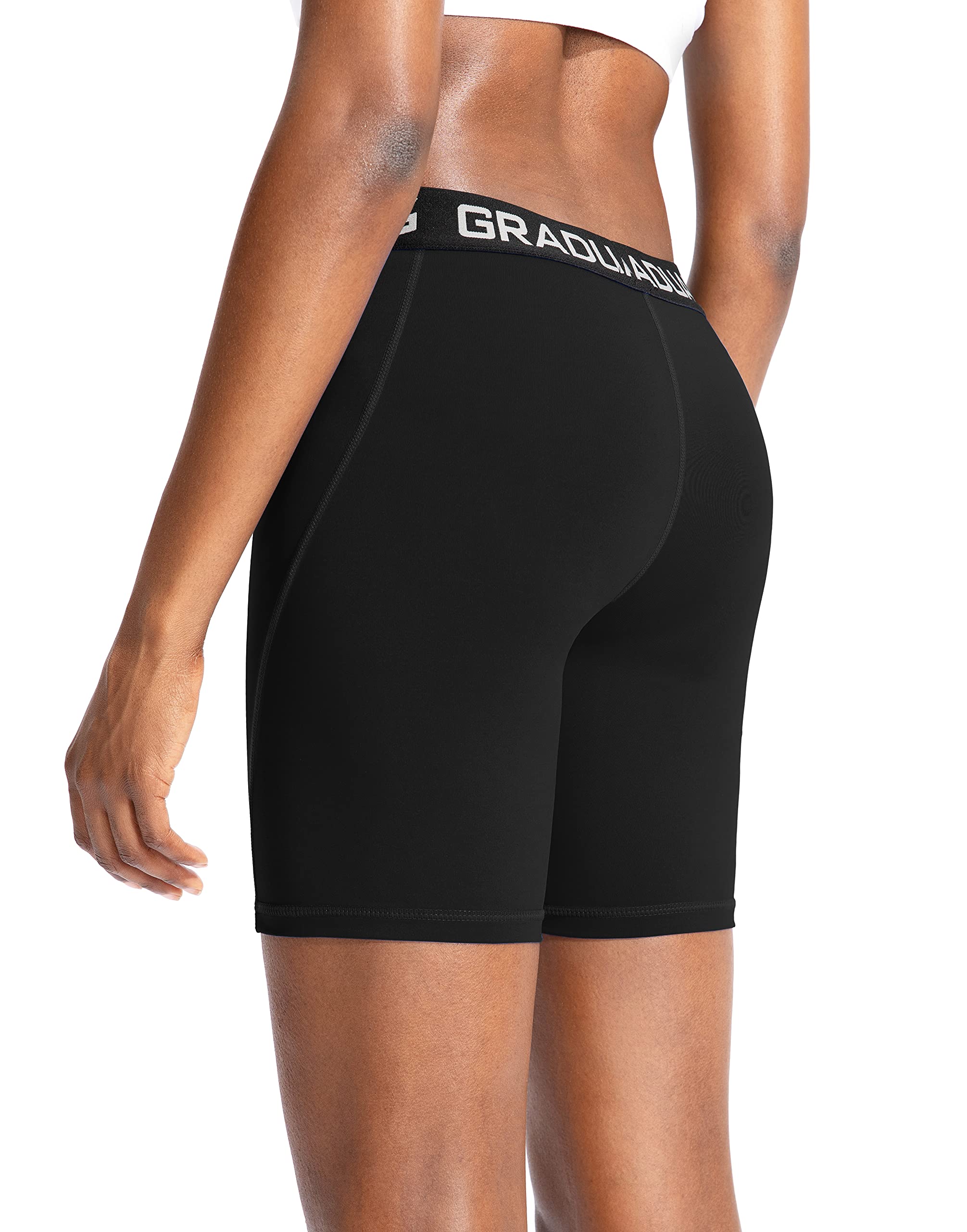 Best Women's Spandex Compression Volleyball Shorts - 3