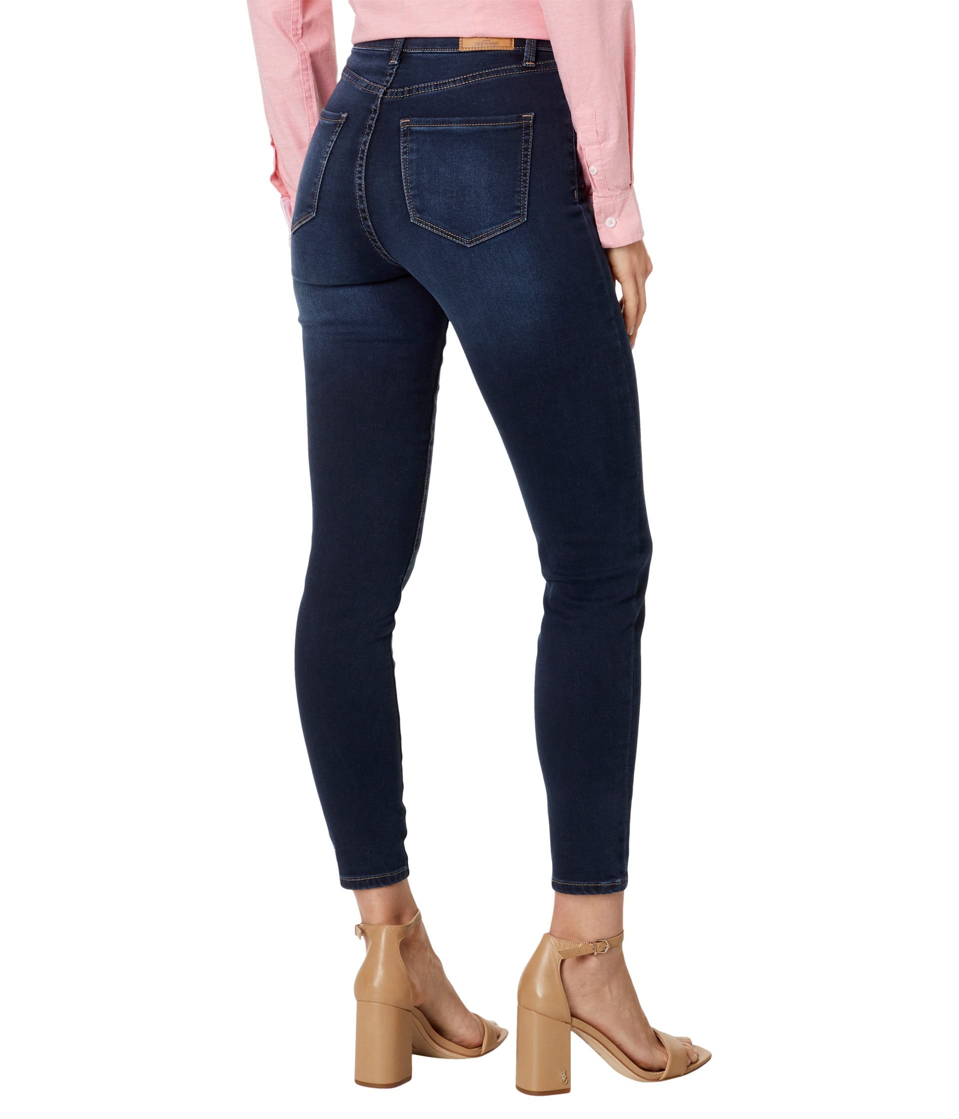 USPA Ultra High-Rise Jeans - Dark Wash Denim for Women | Casual & Office Wear