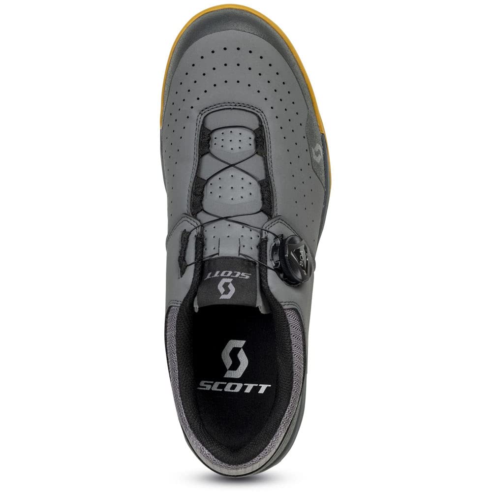 Scott Volt Sport Shoes for Men - Lightweight Grey & Black Running Shoes for Gym, Training & Outdoor Activities
