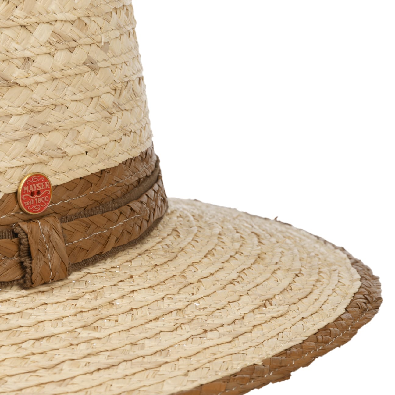Stylish Mayser Murphy Traveller Straw Hat for Women & Men - Breathable Summer Sun Hat for Travel, Beach, and Outdoor Activities
