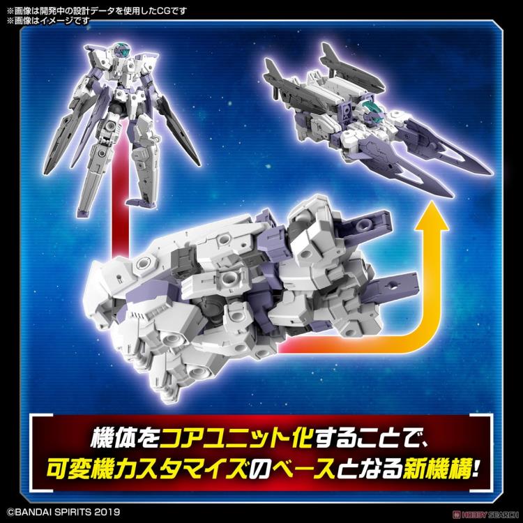 Bandai 30MM 1/144 Scale eEXM-30 Esposito B (Beta) Model Kit - 30 Minutes Missions Customizable Robot for Hobbyists & Collectors - Perfect for DIY Building, Display, and Action Scenes