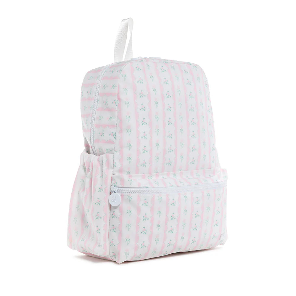 TRVL Design Floral Pink Backpacker Ribbon - Stylish & Durable Travel Accessory for Hiking, Camping & Outdoor Adventures