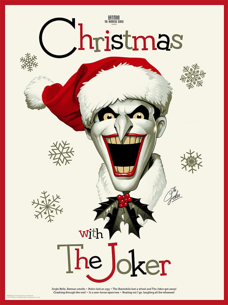 Christmas With The Joker - Holiday Batman Villain Collectible Figure for DC Comics Fans | Perfect for Christmas Decorations, Gift Giving & Comic Book Collections