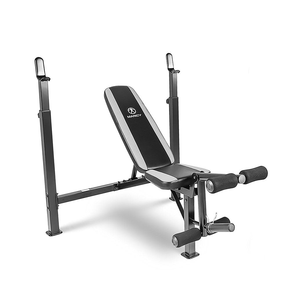 Marcy Olympic MWB 4491 Adjustable Weight Bench for Home Gym - Strength Training & Weightlifting Workout Equipment for Full Body Exercises | Perfect for Home Fitness, Bodybuilding & CrossFit Training