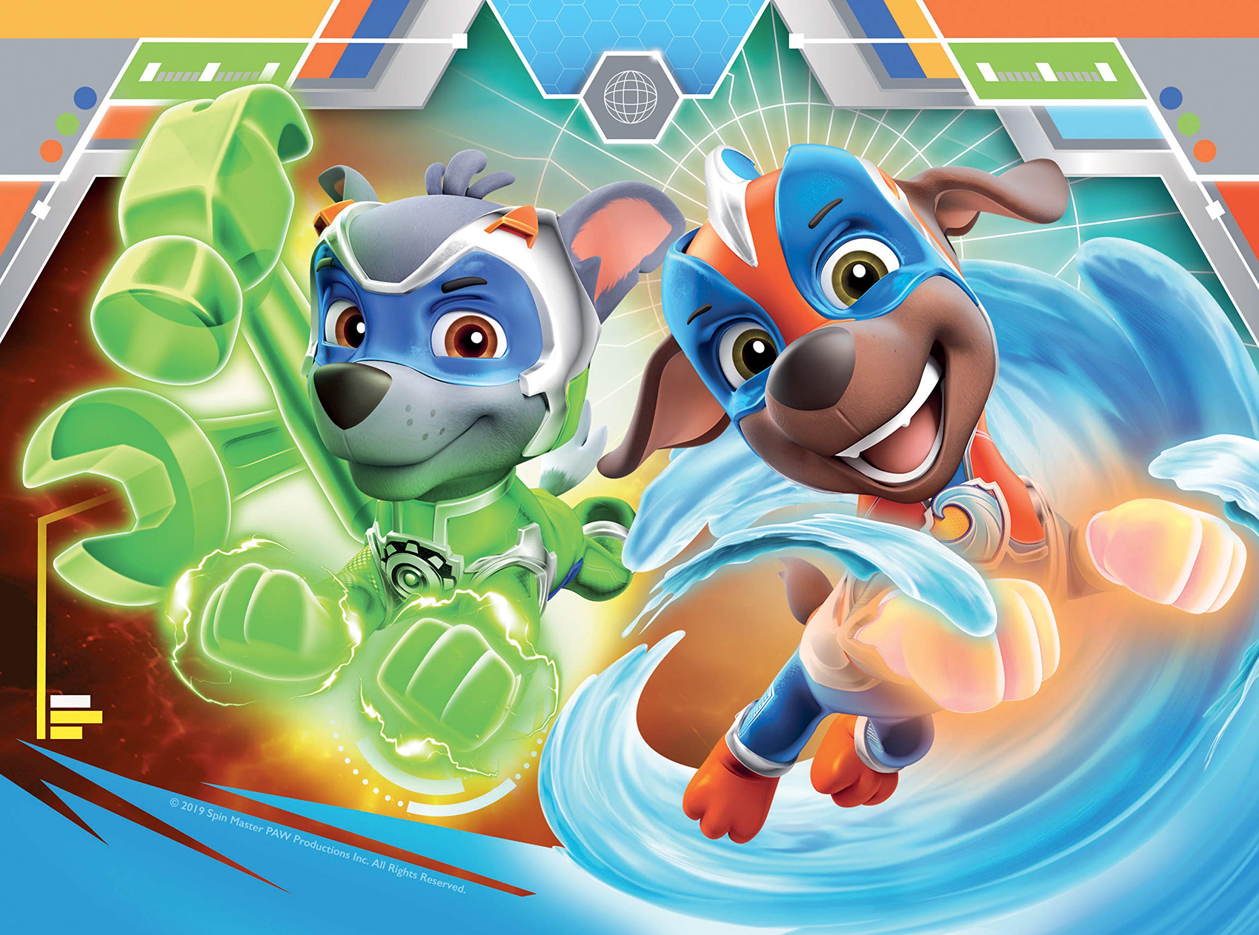 Ravensburger Paw Patrol Mighty Pups 10.2cm Jigsaw Puzzles (12, 16, 20, 24 Pieces) - Kids Puzzle for Ages 3+ - Multicolor Educational Toy (3029) - Perfect for Birthday Gifts & Early Learning Activities