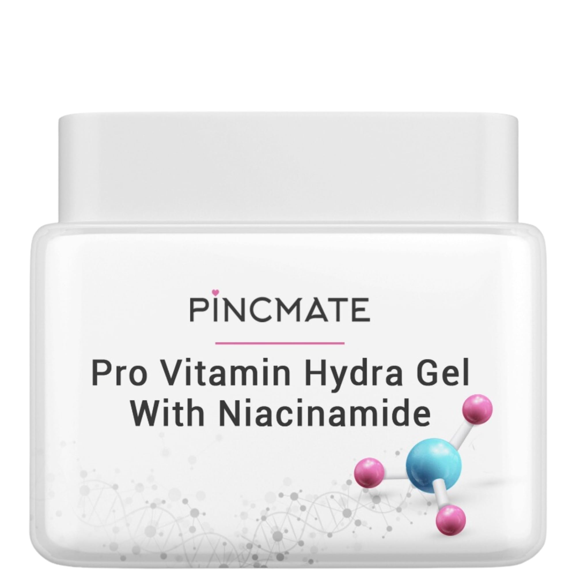 PINCMATE Aloe Vera Gel for Face, Hair & Skin - 300ml with Niacinamide, Tea Tree & Pro Vitamin B5 - Hydrating & Moisturizing Gel for Men & Women - Perfect for Sunburn Relief, Acne Treatment & Daily Skincare Routine