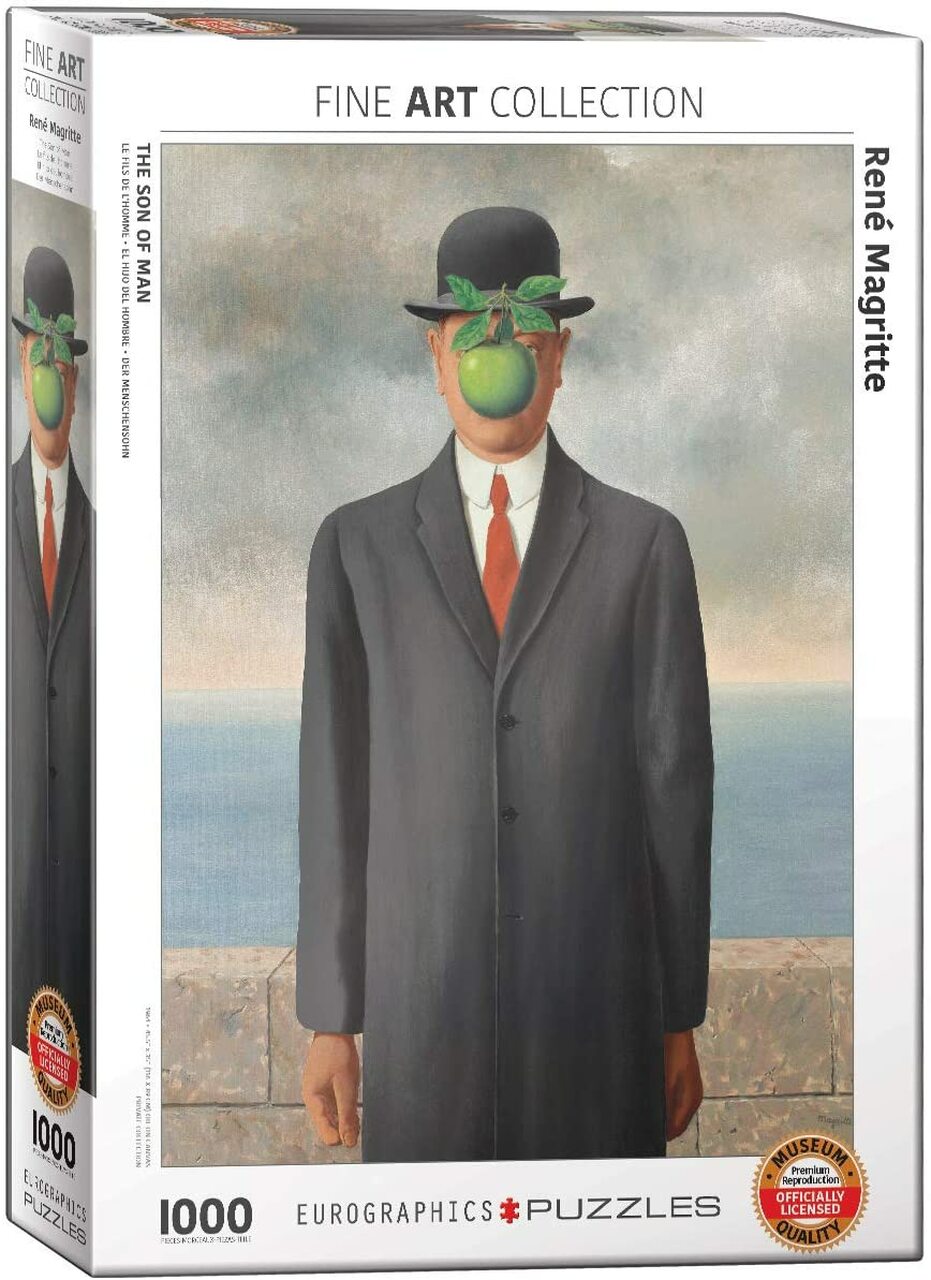 Eurographics 1000-Piece Jigsaw Puzzle - The Son of Man by René Magritte - Challenging Art Puzzle for Adults & Teens - Perfect for Home Decor, Gifts & Relaxation