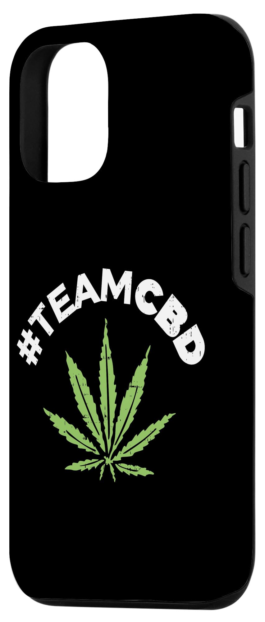 iPhone 12/12 Pro CBD Hemp Oil Case - Durable Protective Cover with Cannabis Leaf Design - Perfect Gift for Weed Enthusiasts & CBD Users (for Work, Travel & Daily Use)