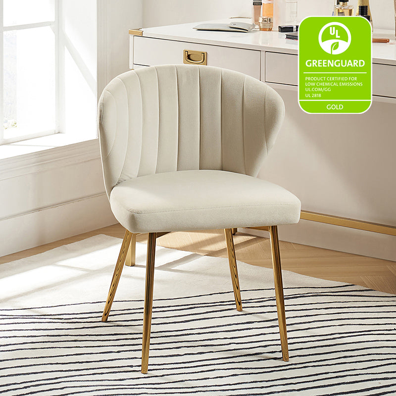Luxury Aruna Velvet Upholstered Accent Chair - Soft Velvet Fabric, Comfortable Seating for Living Room, Bedroom, or Office - Elegant Home Decor & Stylish Furniture