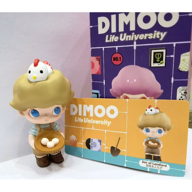 DIMOO Life University Series - Son of Landlord Blind Box Figure | Collectible Art Toy for Anime Fans | Perfect for Display, Gifts & Home Decor