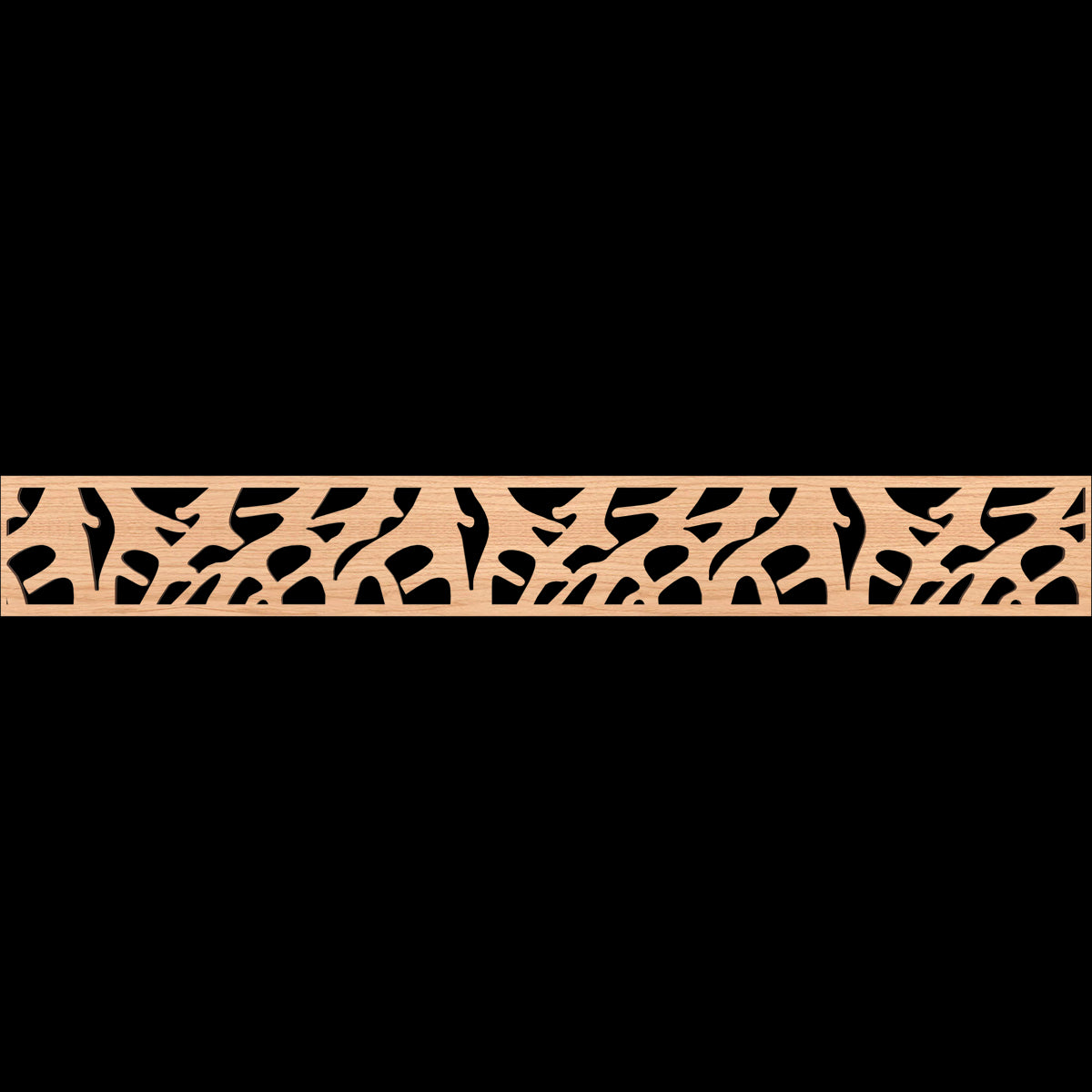 Handcrafted Manton Fretwork Moulding - Premium Wooden Decorative Trim for Home & Furniture | Perfect for DIY Projects, Wall Accents, and Cabinet Embellishments