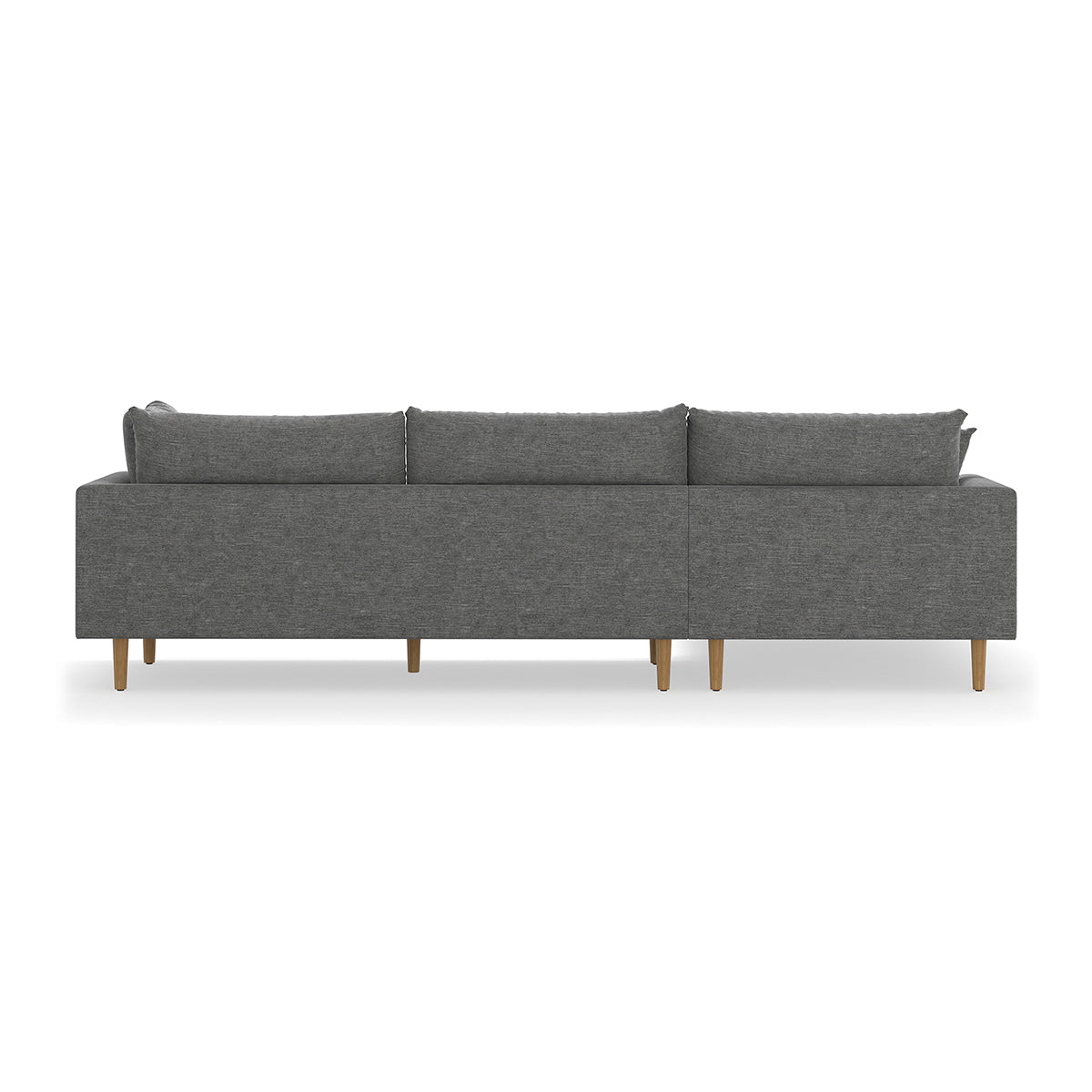 Byron Fabric Modular Sofa with Left Hand Chaise - Modern Sectional Couch for Living Room, Family Room & Home Theater Comfortable Seating