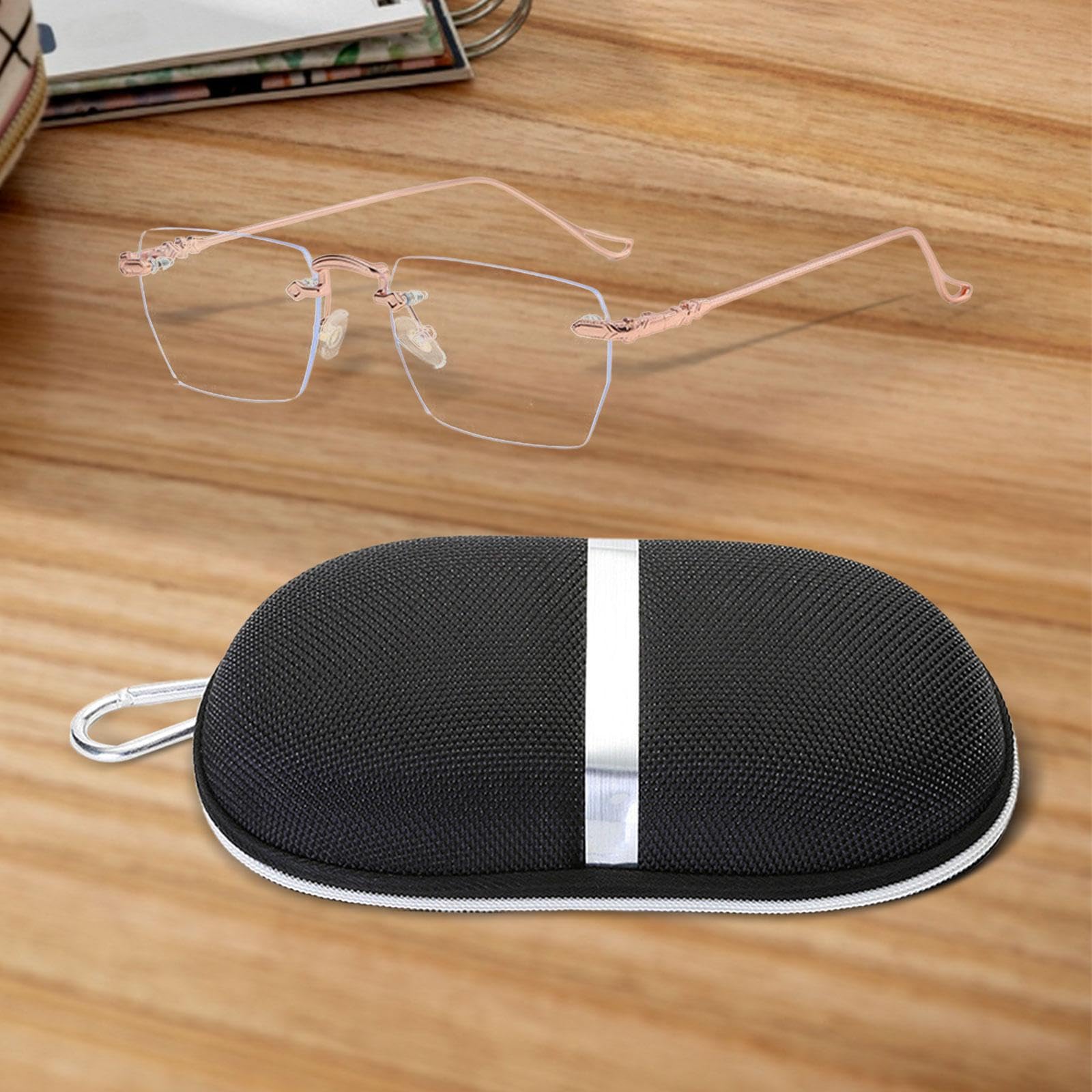 MagiDeal Blue Light Blocking Gaming Glasses - Stylish Anti-Eye Strain Computer Glasses for Gamers & Office Workers - Reduce Digital Eye Fatigue for PC, Phone & TV Use