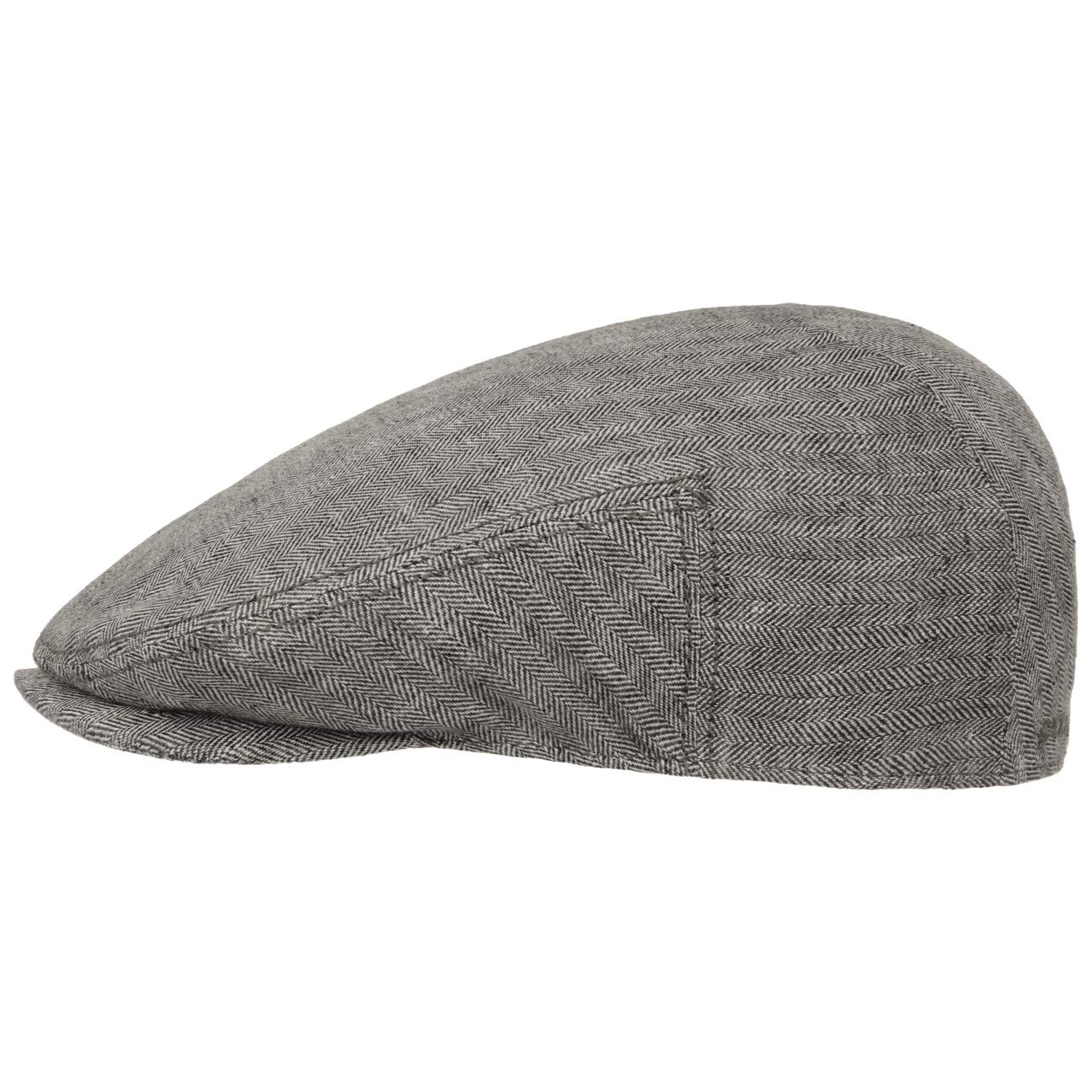 Stetson Woodfield Linen Flat Cap for Men - Premium EU-Made Summer Hat | Casual & Outdoor Wear for Golf, Travel & Everyday Style