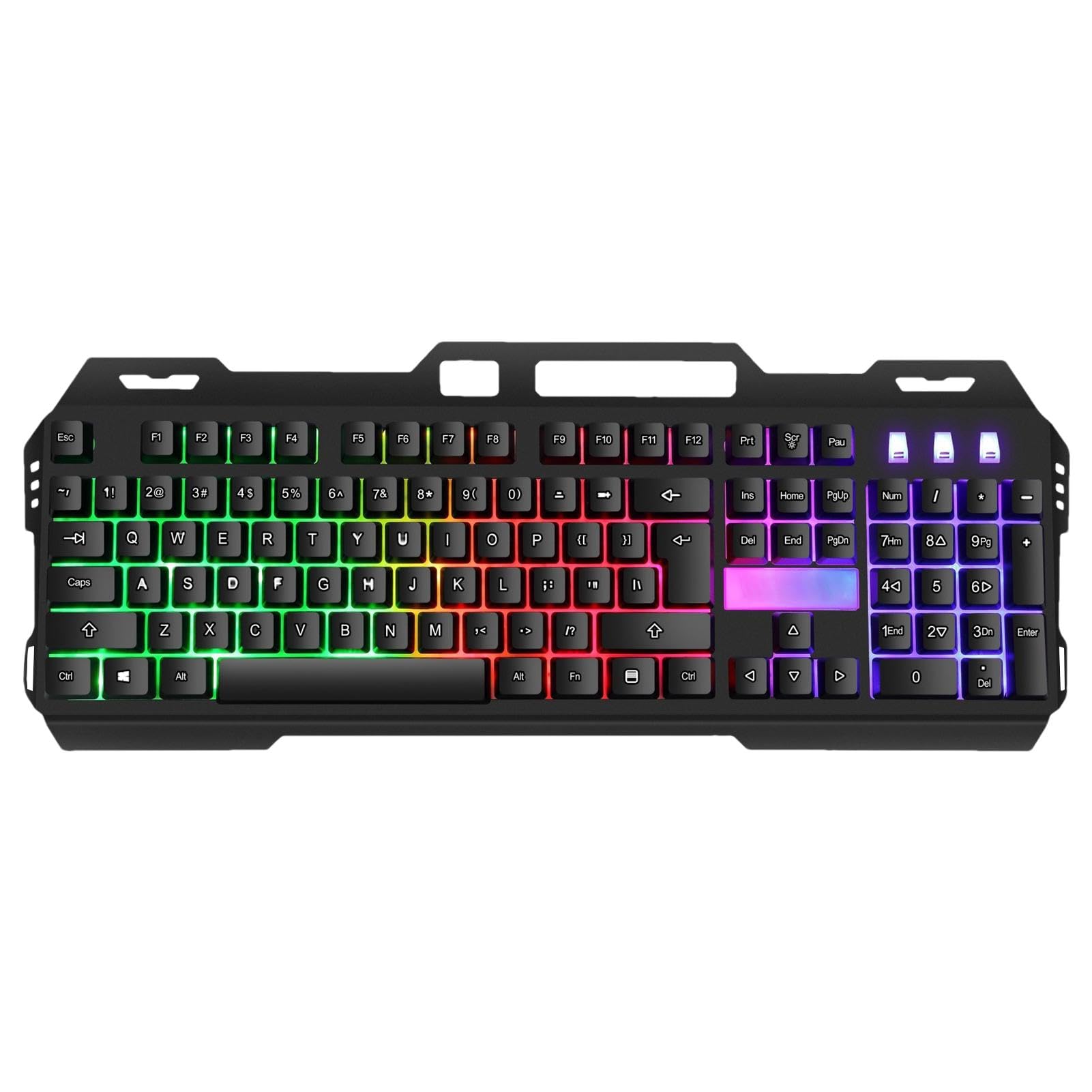 Sulxyi RGB Mechanical Gaming Keyboard with Vibrant Backlighting - High-Performance Switches for PC, Mac, Laptop | Perfect for Gaming, Typing & Office Work