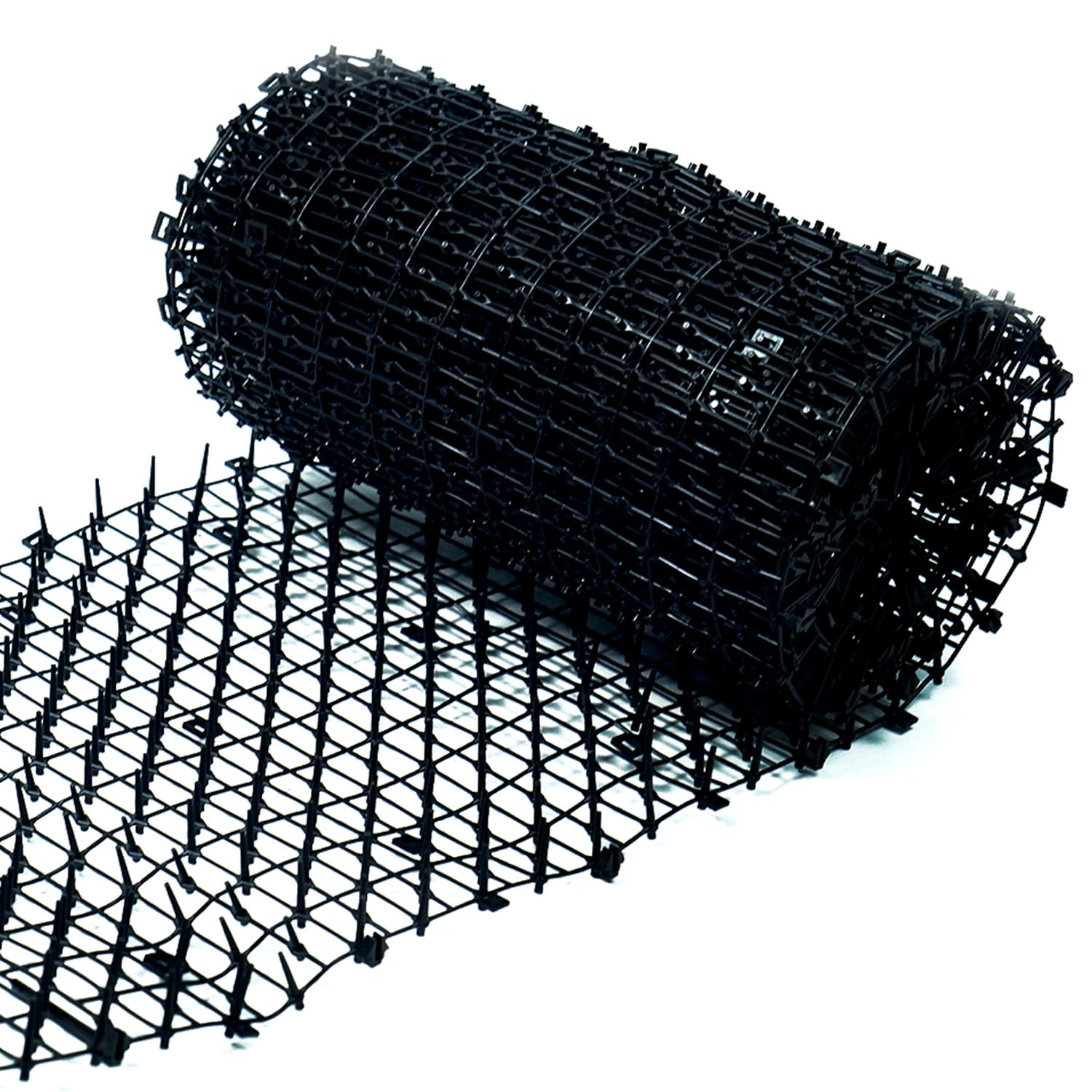 Hugeleaf 6ft Cat Training Scat Mat with Spikes - Deterrent Pet Mat for Indoor/Outdoor Use - Keep Cats Off Furniture, Beds & Gardens