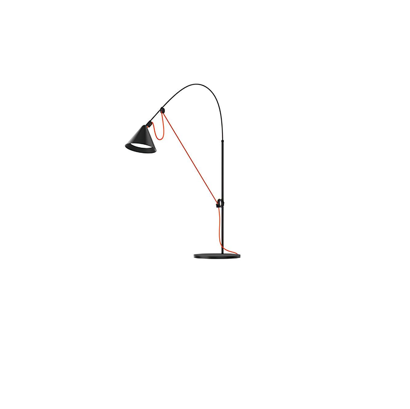 Ensure Black Table Lamp - Modern LED Desk Light for Home Office, Bedroom & Study - Perfect for Reading, Working & Decor