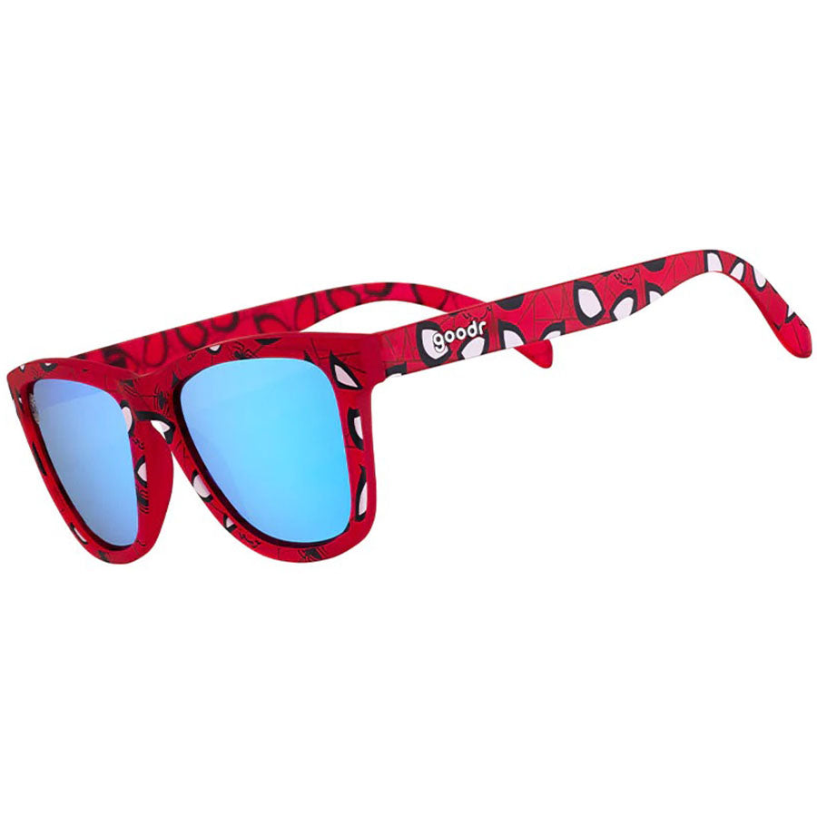 Original Friendly Neighborhood Spider Shades (OG's) - Cool Sunglasses for Superhero Fans - Perfect for Cosplay, Halloween & Everyday Wear