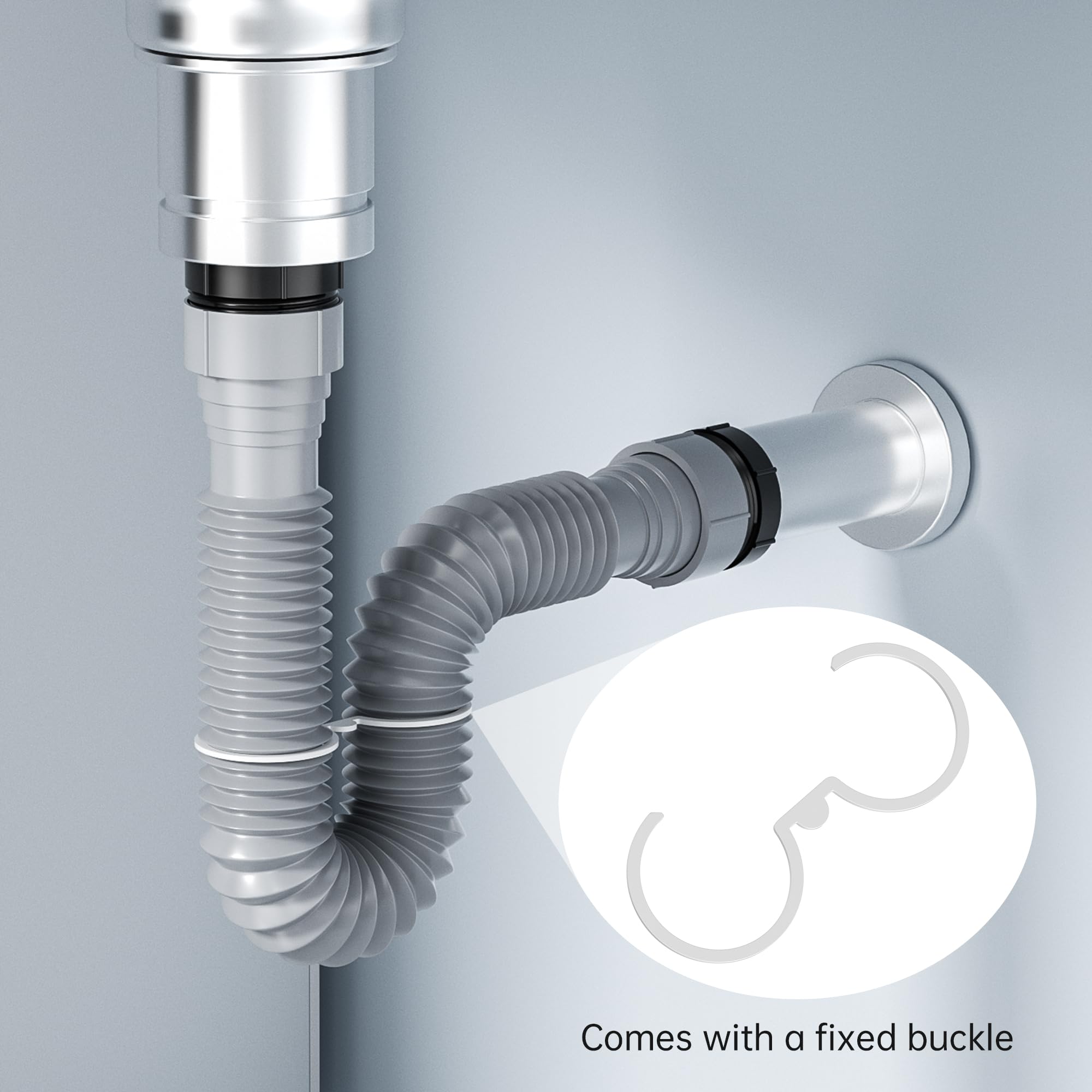 2 Pack Expandable Flexible 1.5