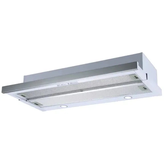 Beko 90cm Stainless Steel Telescopic Range Hood BRH90TW - Powerful Kitchen Ventilation for Smoke & Odor Removal - Perfect for Modern Home Cooking
