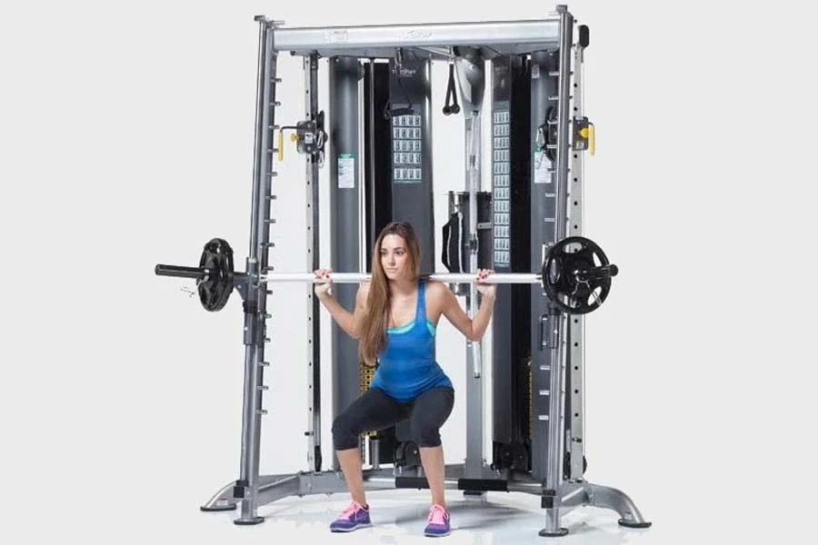 TuffStuff Evolution Corner Multi-Functional Home Gym System (CXT 200) - Full-Body Workout Equipment for Strength Training & Fitness at Home | Perfect for Small Spaces & Home Gyms