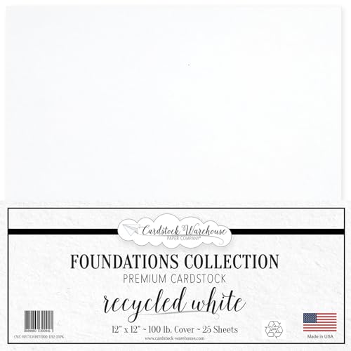 100% Recycled White