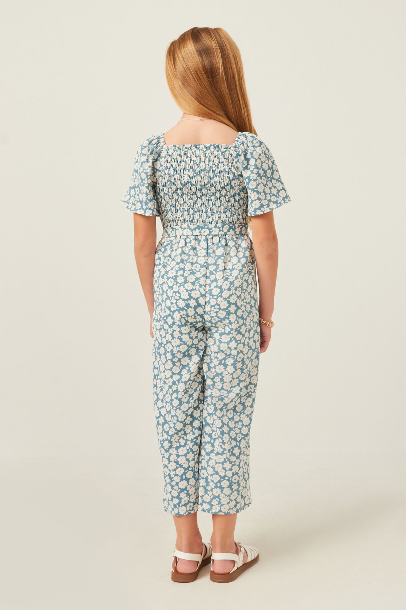 Floral Palazzo Jumpsuit for Women - Boho Chic Wide Leg Romper - Summer Beach Wedding Outfit & Vacation Jumpsuit