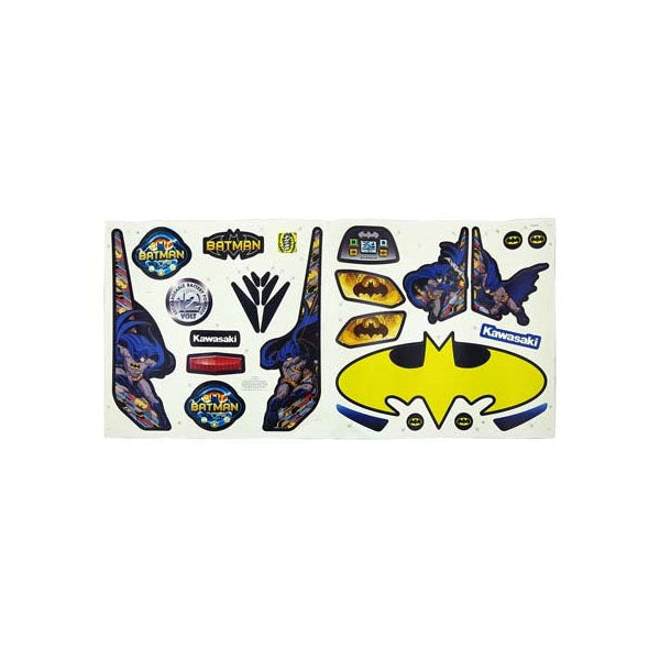 KFX Quad Batman Stickers - Premium Vinyl Decals for Cars, Laptops & Water Bottles - Perfect for Superhero Fans & Collectors