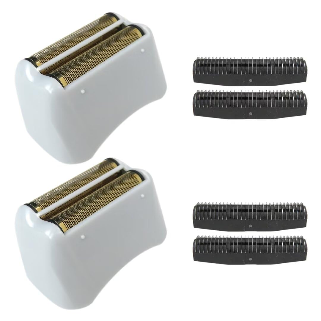 2025 New 2 Pack Replacement Foil & Cutter Blades for Andis 17150 Pro Foil Shaver - Compatible with Andis Pro Foil Shaver, Perfect for Barbers & Home Grooming