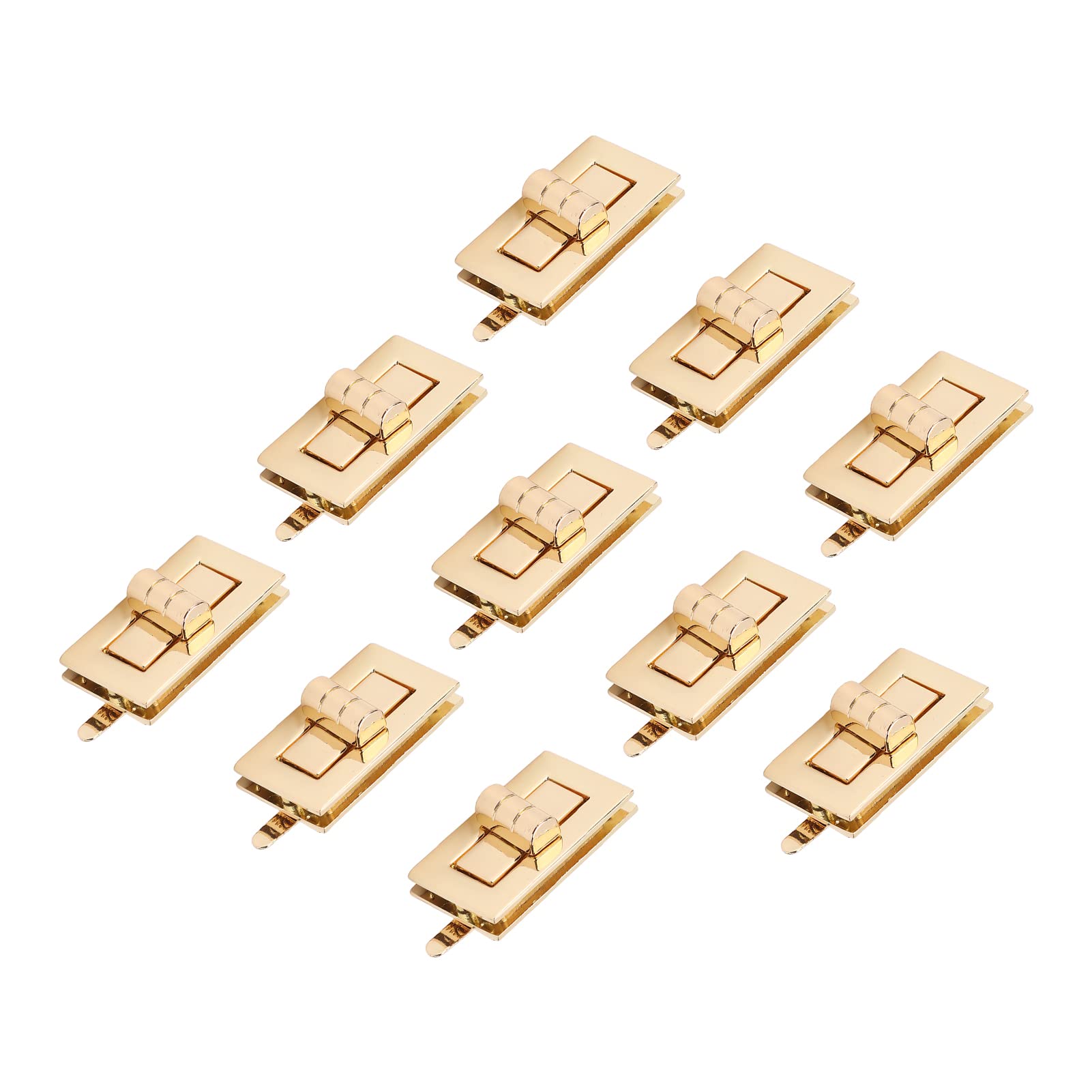 High Hardness Turn Locks Clip Clasp - Classic Purse Closure for Handbags, Luggage & DIY Projects | Secure & Stylish Bag Accessory for Travel, Work & Everyday Use