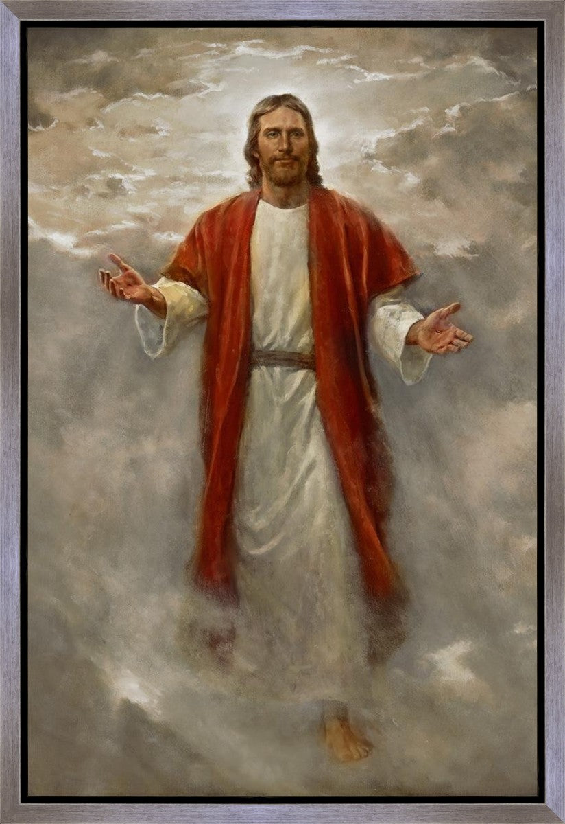 In His Glory Gallery Wrap Canvas Art - Religious Wall Decor for Home, Church & Office - Perfect for Living Room, Bedroom & Prayer Spaces