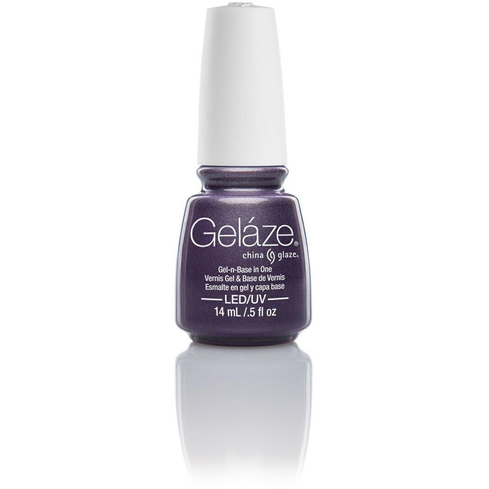 China Glaze Gelaze Nail Polish - Avalanche #81618 (0.5 oz) - Long Lasting Gel-Like Shine for Manicures & Pedicures