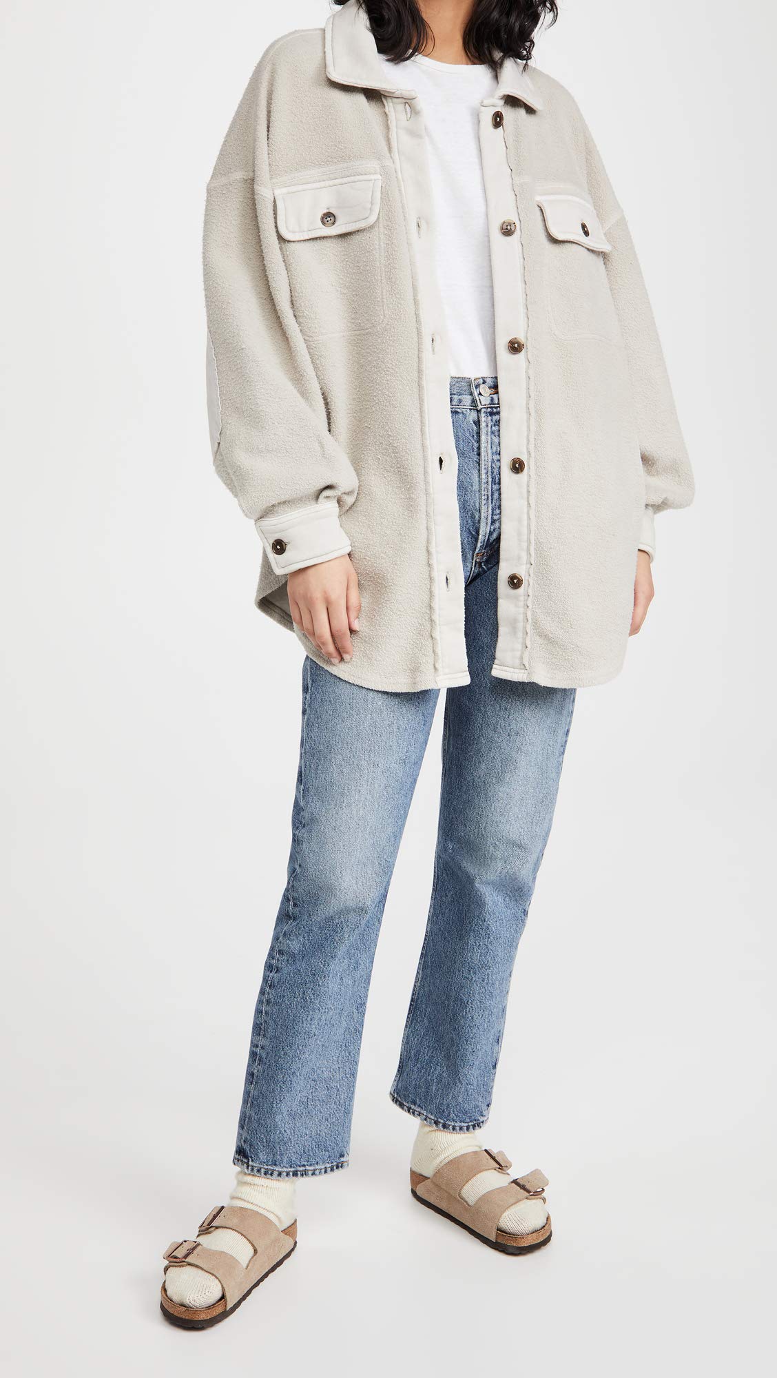 Free People Women's Ruby Jacket - Stylish Lightweight Outerwear for Spring & Fall | Perfect for Casual Outings, Travel & Layering