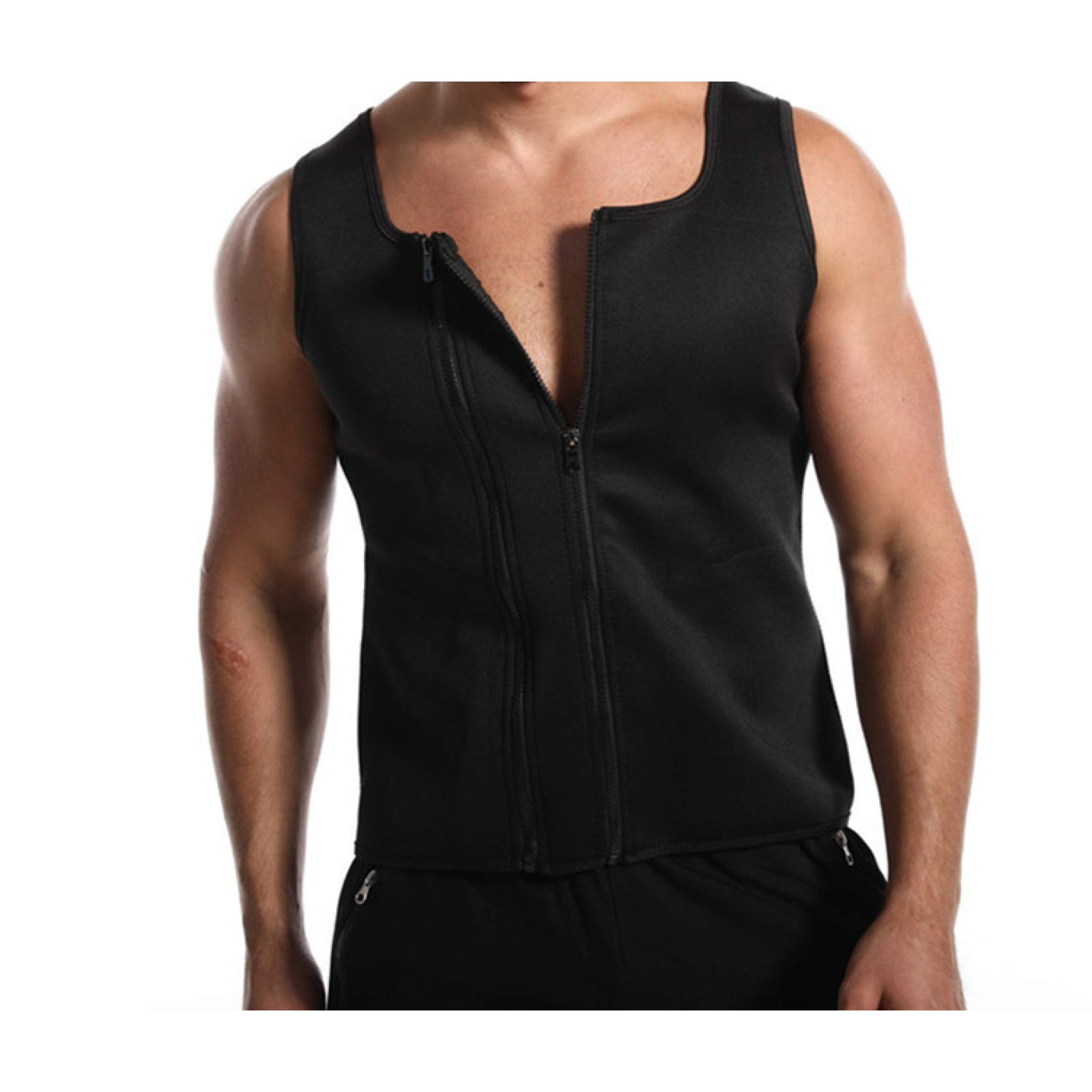 Men's Body Shaping Romper Bodysuit - Lightweight Tummy Control Shapewear for Gym, Workout & Everyday Wear