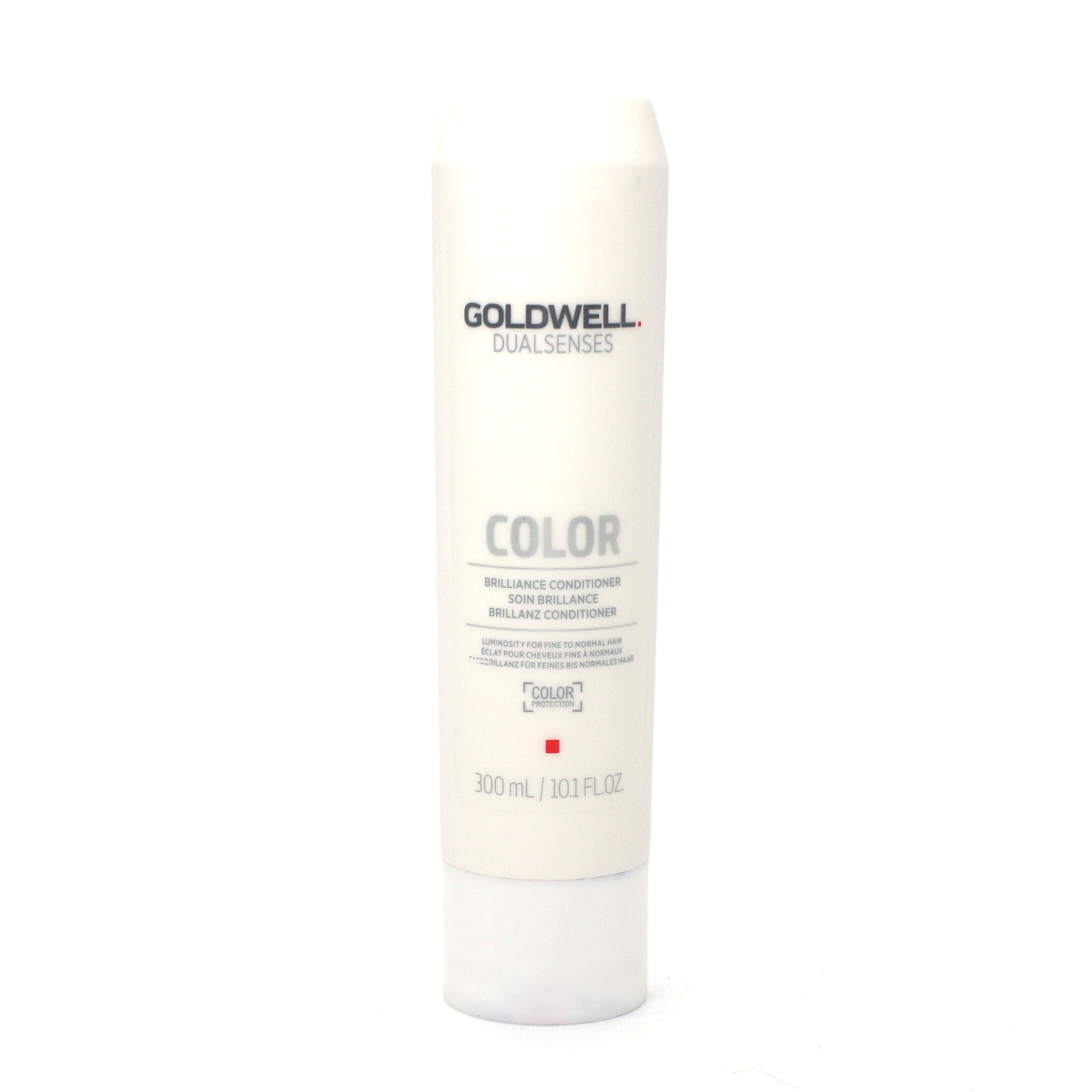 Goldwell DualSenses Color Brilliance Conditioner 10.1 oz - Sulfate-Free Hair Treatment for Color-Treated Hair | Salon-Quality Hydration & Shine for Blonde, Brunette & Red Hair | Perfect for Daily Use & Post-Color Care
