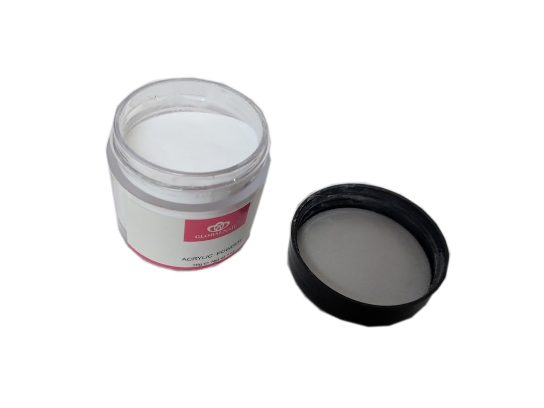 Ritzkart Clear Acrylic Nail Powder - 28g No Lifting, Cracking or Bubbles for Professional & DIY Nail Art - Perfect for Salon, Home Manicures & Nail Extensions