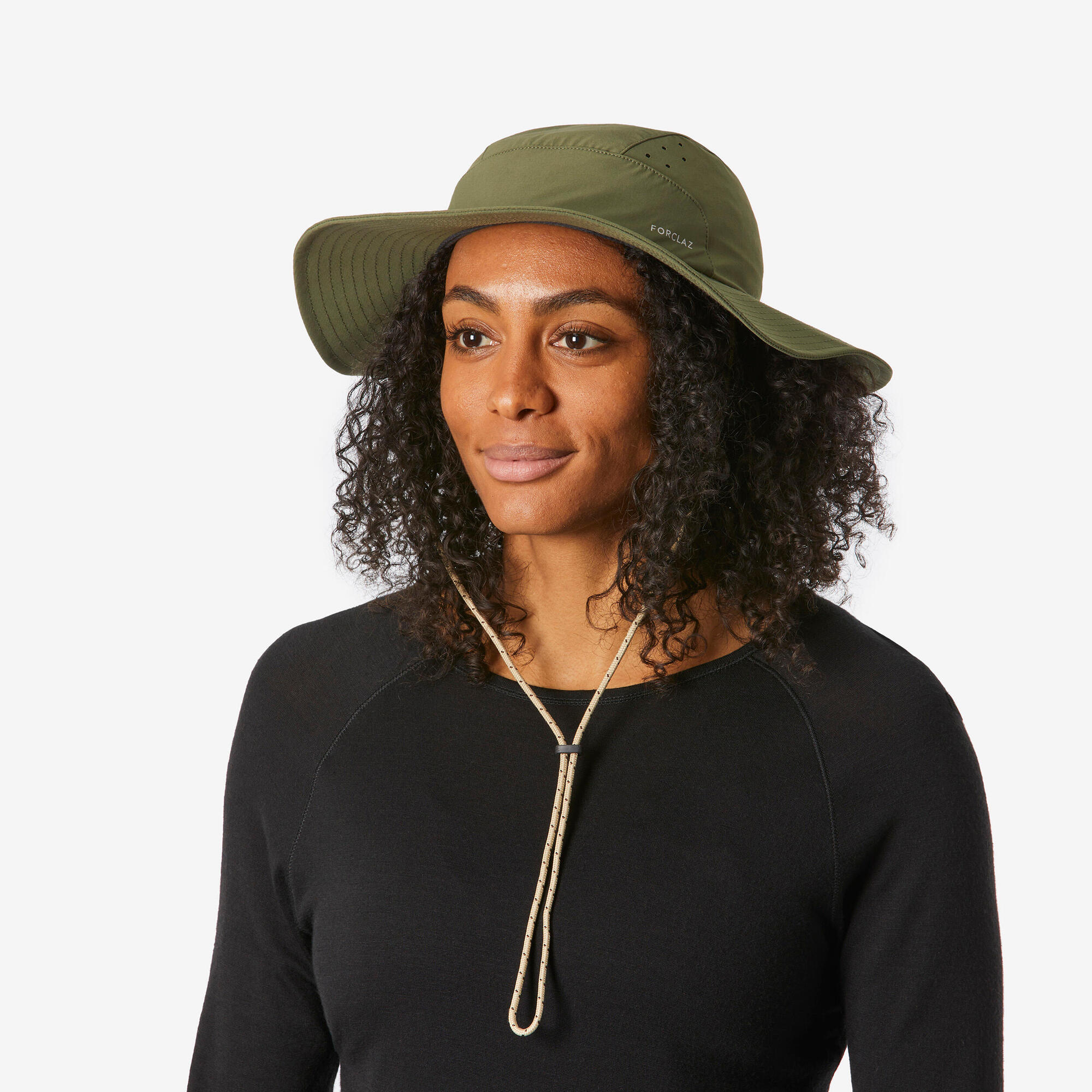 Forclaz MT500 UPF 50+ Sun Protection Hiking Hat for Men & Women - Lightweight Breathable Outdoor Adventure Gear for Trekking, Camping & Travel