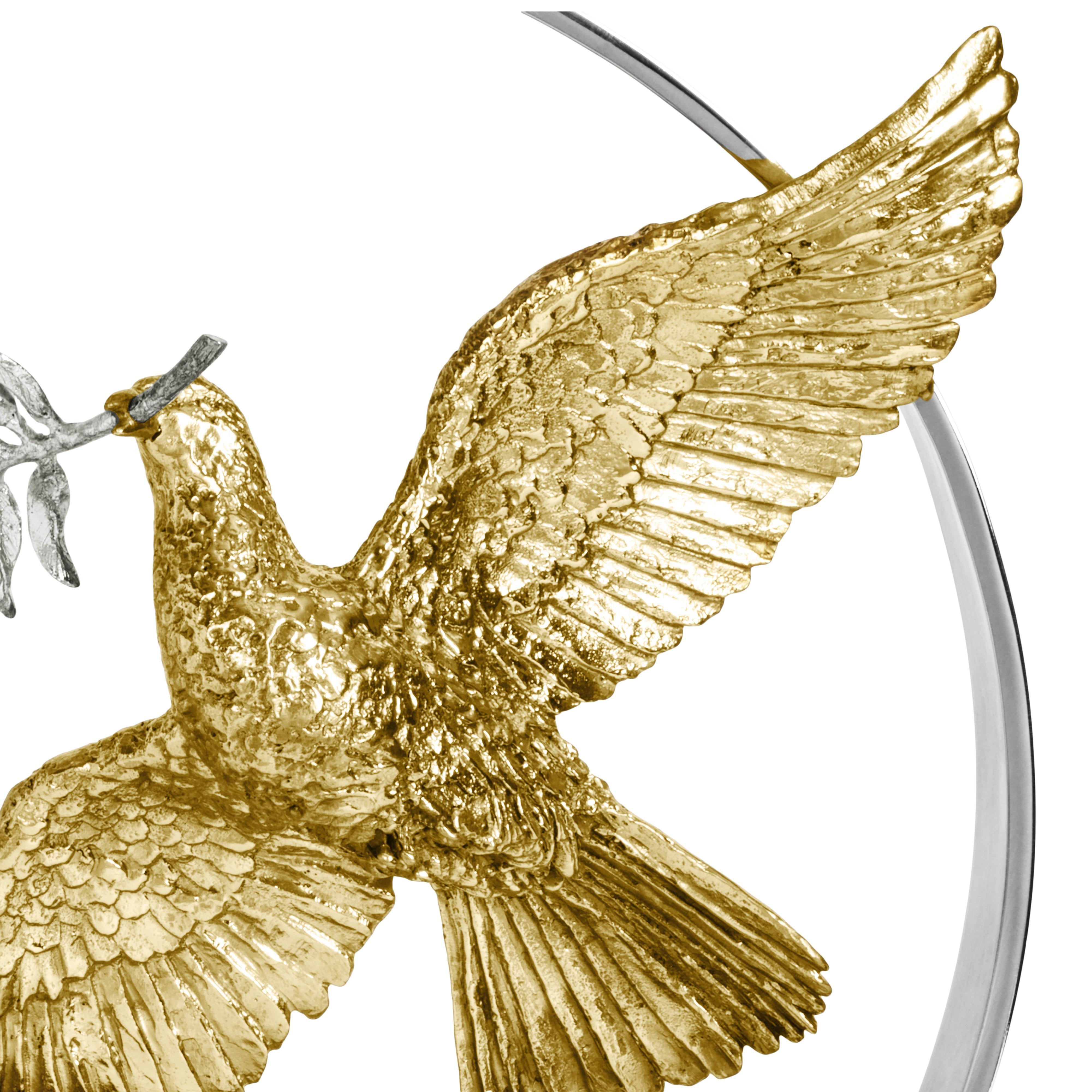 Dove 14 Moon Gate Sculpture - Elegant Garden Decor for Outdoor & Indoor Use - Perfect for Patio, Yard, and Home Décor