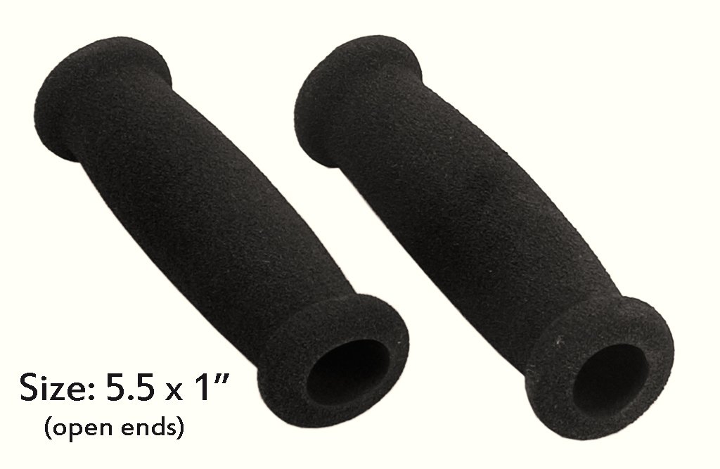 Premium Ader Bike Grips - Ergonomic Handlebar Grips for Cycling, Gym Equipment & Medical Devices (Pair) - Perfect for Road Bikes, Exercise Machines & Mobility Aids