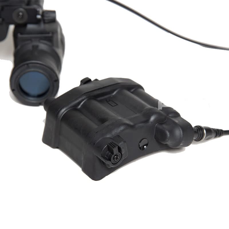 FMA Tactical Airsoft AN/PVS31 Night Vision Goggles - Realistic Dummy NVG with Battery Case for Airsoft Training & Military Simulation